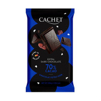 Бельгійський шоколад Cachet 70% Dark 300 г