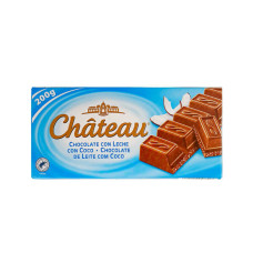 Шоколад молочний Chateau Coconut 200 г