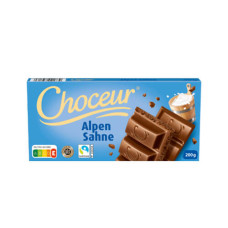 Шоколад молочний Choceur Alpen Sahne 200 г