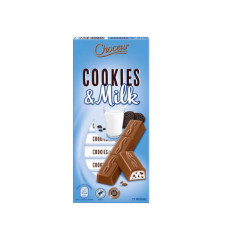 Шоколад молочний Choceur Cookies & Milk 200 г
