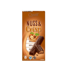 Шоколад молочний Choceur Nuss & Crisp 200г