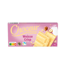 Шоколад білий з фундуком Choceur Weisse Crisp 200 г