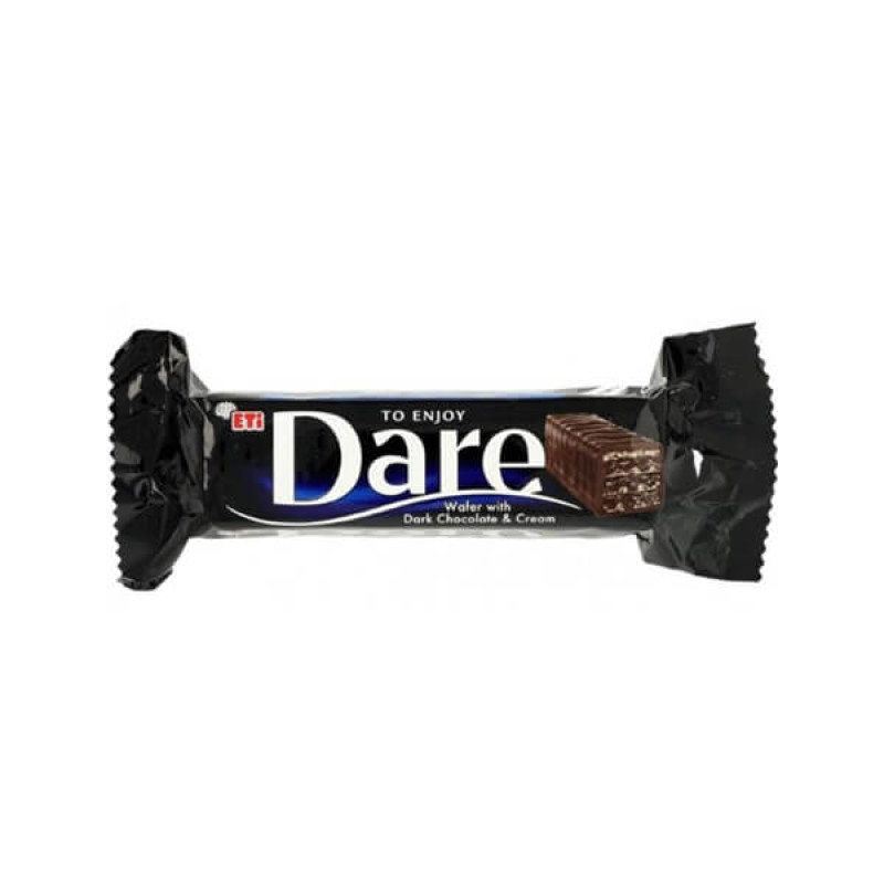 Вафлі у темному шоколаді Eti Dare 50 г