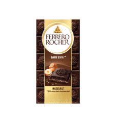 Темний шоколад Ferrero Rocher Dark Haselnuss 90 г