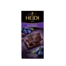 Шоколад темний Heidi Dark Blueberry 50% какао 80 г