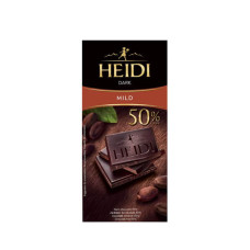 Шоколад темний Heidi Dark Mild 50% какао 80 г