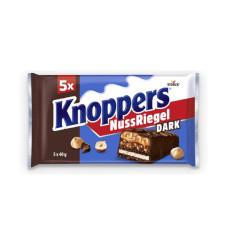 Батончики Knoppers "Nuss Riegel Dark" 200 г 