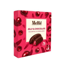 Конфеты мармелад в шоколаде Meltie Galaretka Cherry 190 г