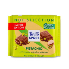 Шоколад молочний Ritter Sport Pistachio 100 г