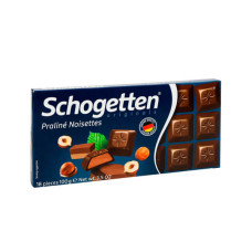 Шоколад Schogetten Praline Noisettes 100 г