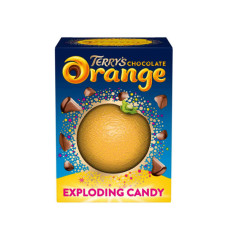Шоколадный апельсин Terry's Orange Exploding Candy 147г
