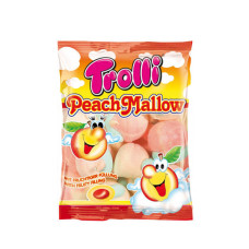 Желейні цукерки маршмелоу Trolli Peach Mallow 150 г