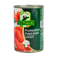 Томати цілі у власному соку Vittoria Pomodori Pelati 400 г
