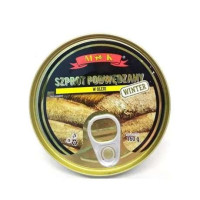 Латвийские шпроты в масле M&K 160 г